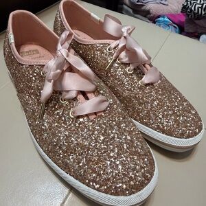 Rose Gold Kate Spade X Keds- Never Worn